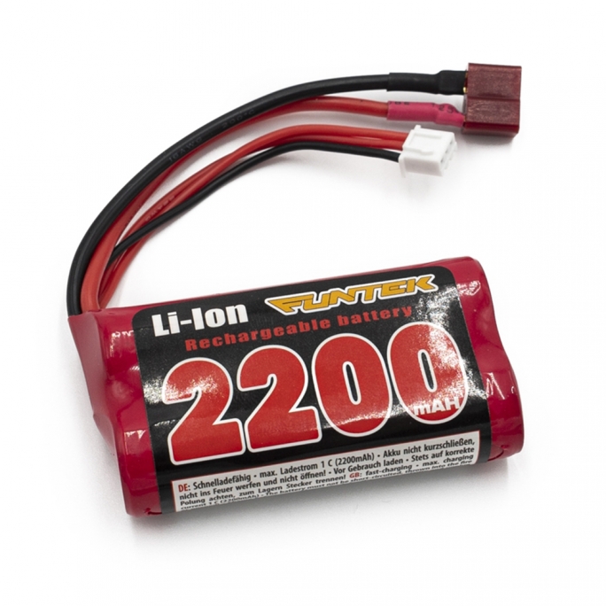 Batterie optionnelle li-ion 7.4V 2200 mA pour STX - FUNTEK FTK22001