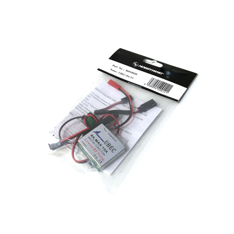 Régulateur de Tension, UBEC 8A V1 - HOBBYWING 86010030