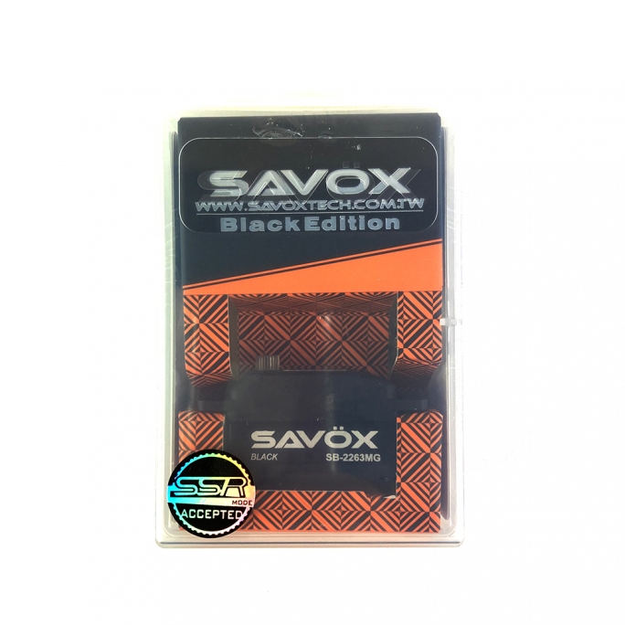 Servo Black Edition digital 10kg 6.0V - SAVOX SB2263MG