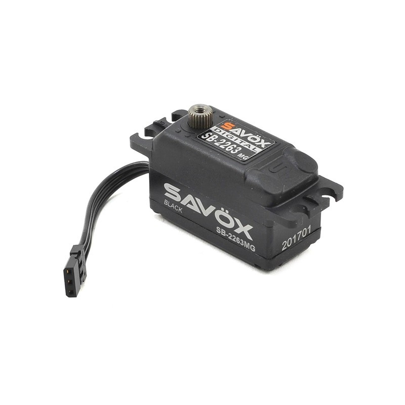 Servo Black Edition digital 10kg 6.0V - SAVOX SB2263MG