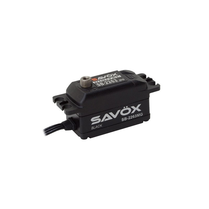 Servo Black Edition digital 10kg 6.0V - SAVOX SB2263MG