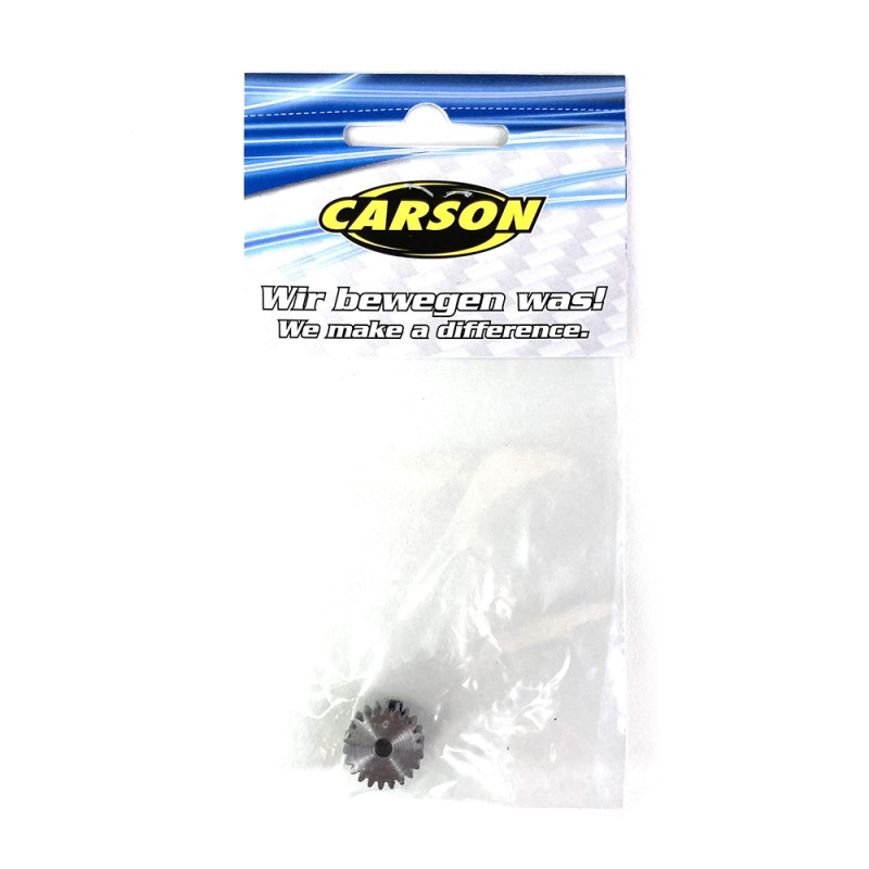 Pignon moteur 23 dents M 0,6 acier trempé - CARSON 500013431