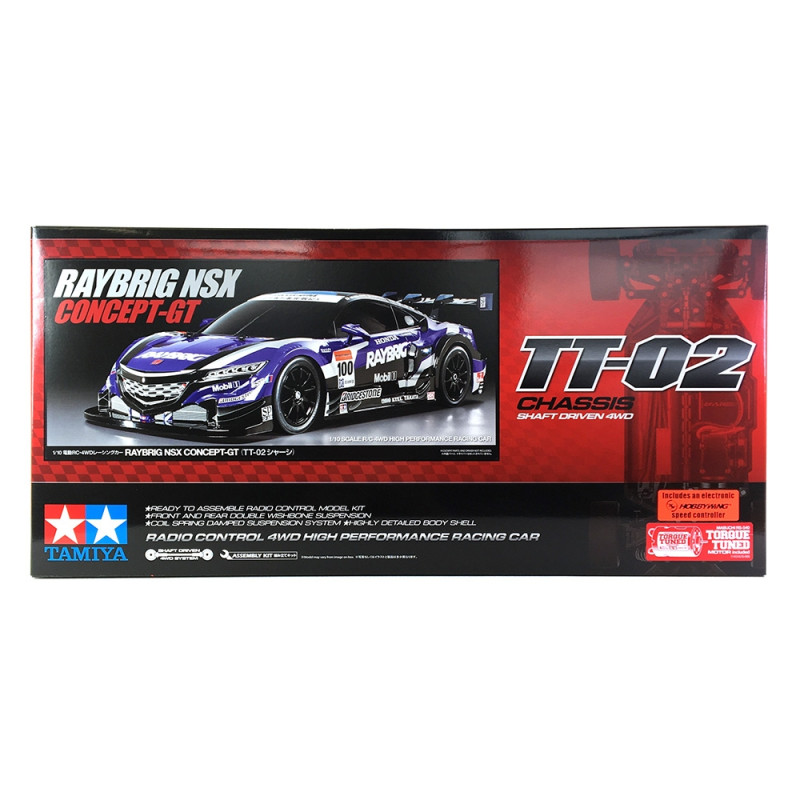 Honda NSX Raybrig Concept TT02 - TAMIYA 58599 - 1/10