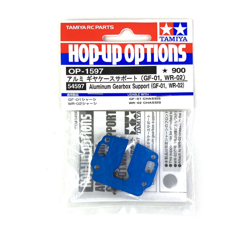 Supports transmission aluminium GF01 WR 02 - TAMIYA 54597 - 1/10