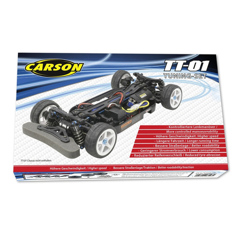 Accessoires et Pièces pour Châssis TT-01R type-E Tamiya | Evoc RC