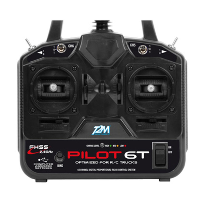 Radiocommande Pilot 6T 2.4GHz - T2M T3425