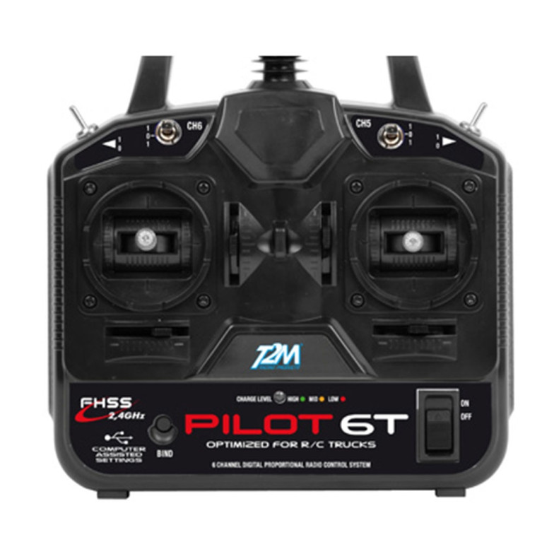 Radiocommande Pilot 6T 2.4GHz - T2M T3425