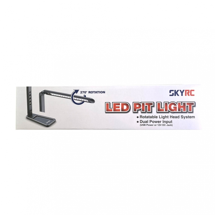 Lampe à LED alu anodisé noir - SKYRC SKY60008901
