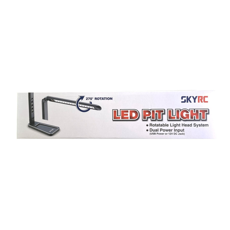 Lampe à LED alu anodisé noir - SKYRC SKY60008901