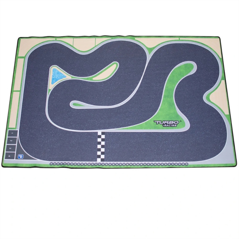 Tapis piste (120 X 80 CM) pour micro rally - 1/76 - TURBO RACING TB760050