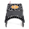 Support ventilateur moteur, alu (Ø 36 mm) + Ventilateur - KONECT FANH362525