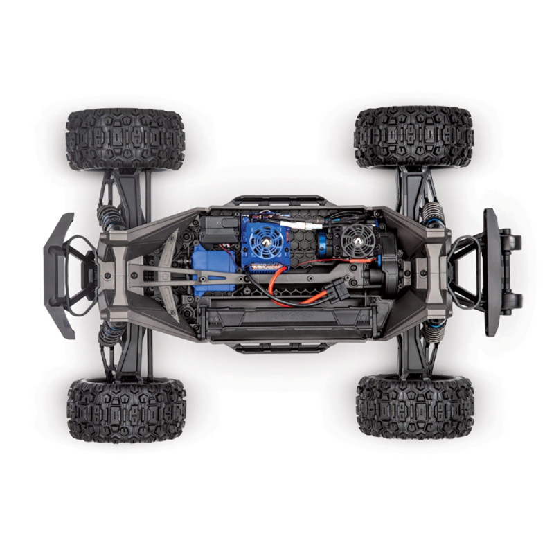 Wide MAXX 4S 4WD Brushless, Rock'N Roll - TRAXXAS 89086-4RNR - 1/10