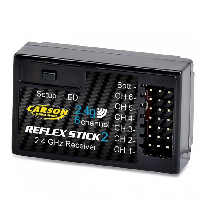 Radio FS Reflex Stick II 2.4G 6CH Camouflage - CARSON 500501008