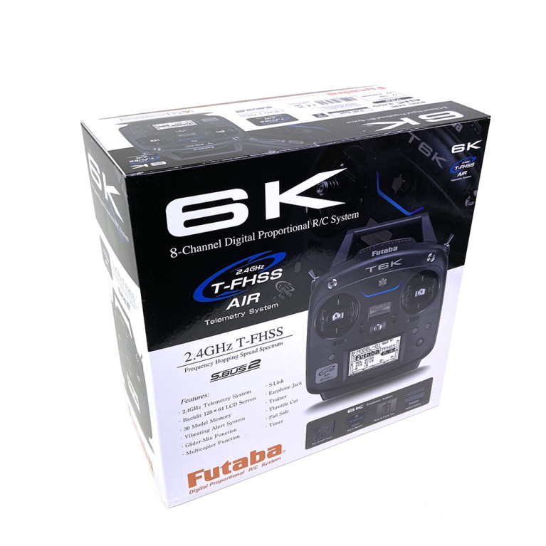 Radiocommande 6 Voies 6K 2.4ghz - FUTABA T6KR3008SBM2