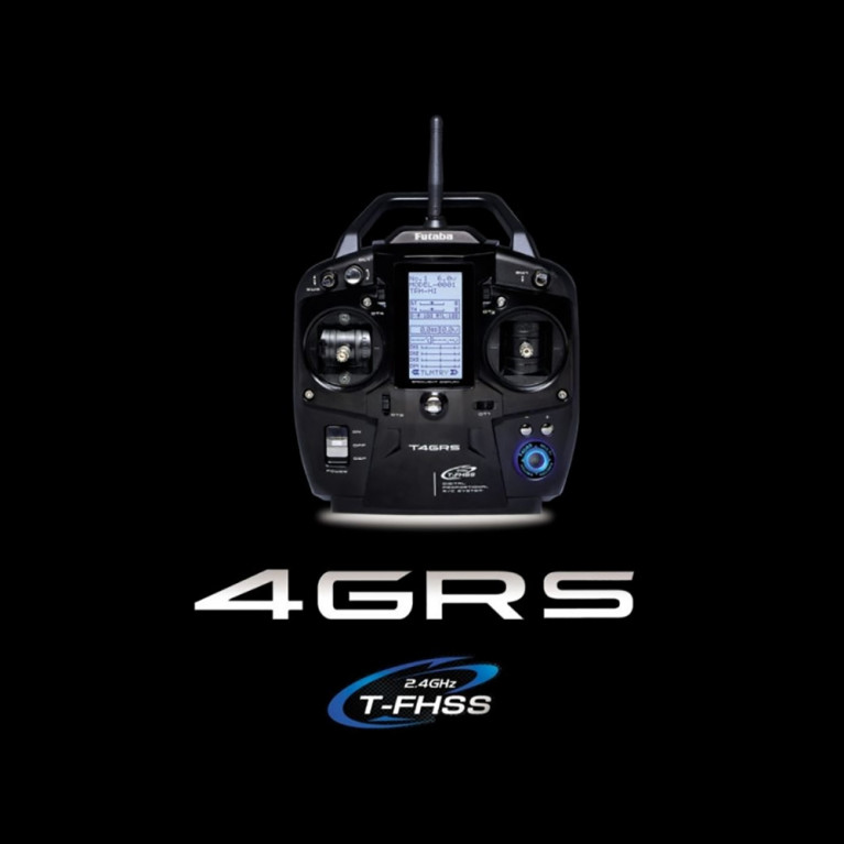 Radiocommande 4 voies 4GRS + récepteur R304SB - FUTABA T4GRSR304SB