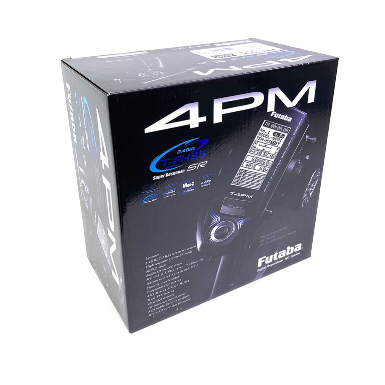 Radiocommande 4 voies 4PM + récepteur R304SB - FUTABA T4PMR304SB