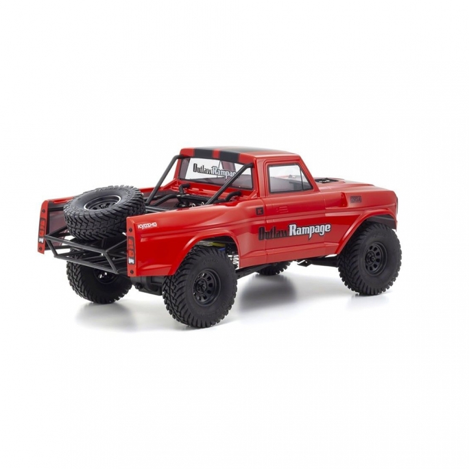 Pick-Up Outlaw Rampage Pro, Monté, Rouge - KYOSHO 34363T1 - 1/10