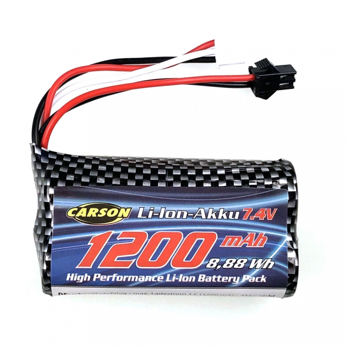 Batterie Li-ION, 7,4V/1200mAh - CARSON 500608237