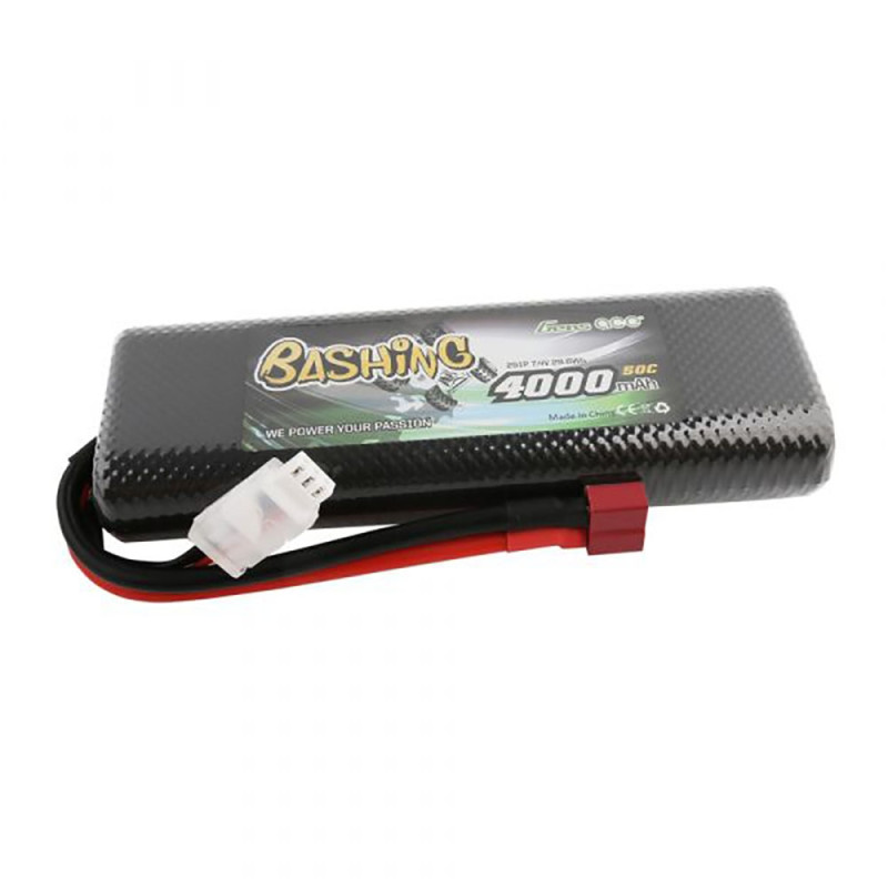 Batterie Bashing 7.4V 4000 mAh 50C - GENS ACE GE340002D