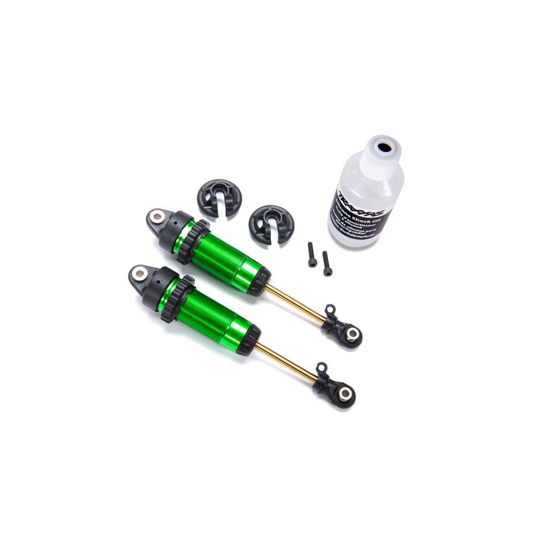 Amortisseurs XX-Long GTR Alu Vert (x2) - TRAXXAS 7462G