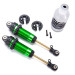 Amortisseurs XX-Long GTR Alu Vert (x2) - TRAXXAS 7462G