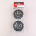 Roues Arrière RXT Noir Chrome (x2) - TRAXXAS 6774X