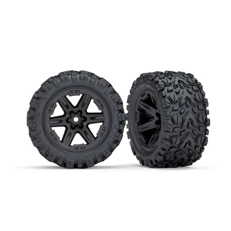 Roues Arrière RXT Noires (x2) - TRAXXAS 6774