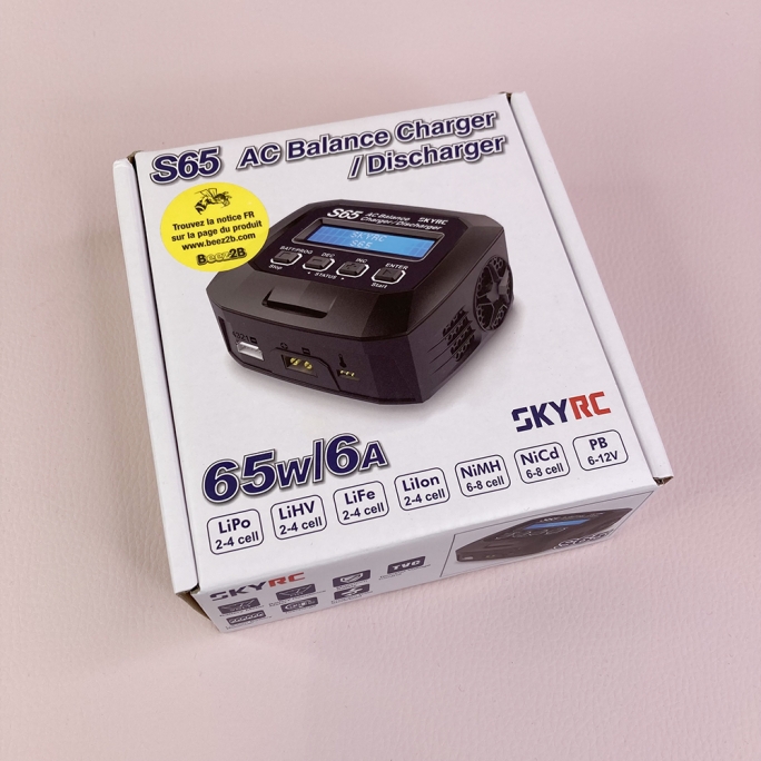 Chargeur équilibreur et déchargeur S65 - SKYRC SKY10015202