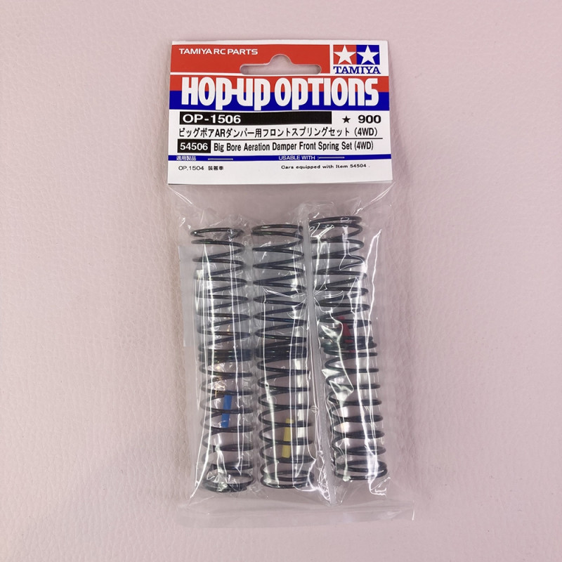 Set de ressorts avant pour amortisseur Big Bore - TAMIYA 54506