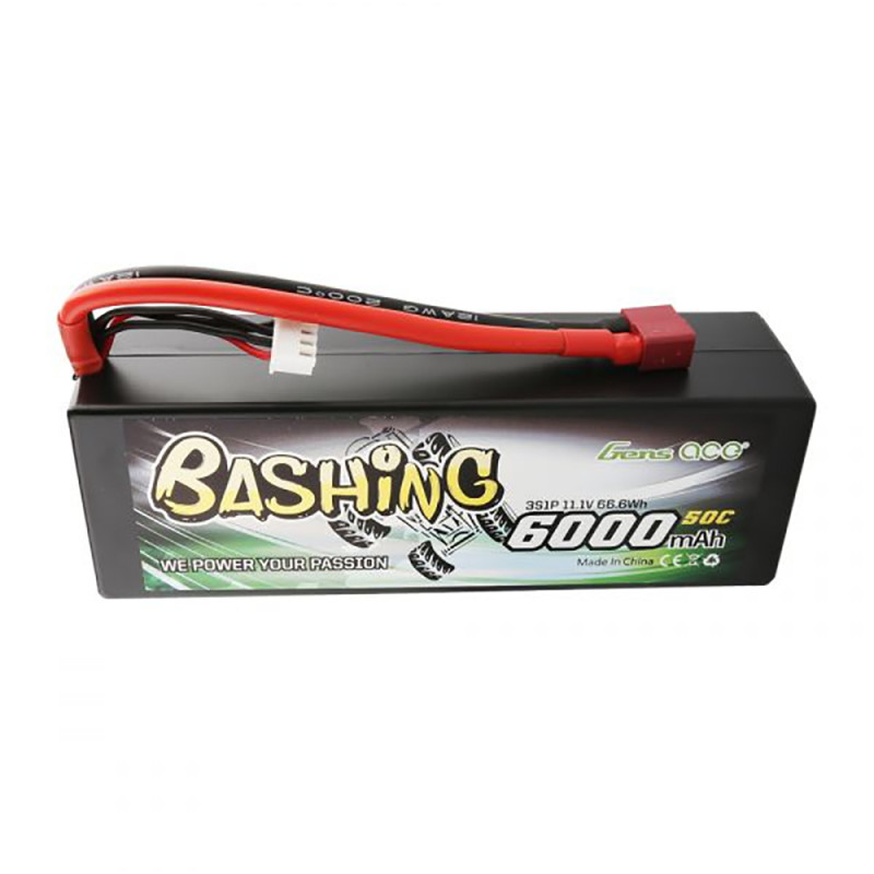 Batterie Bashing 11.1V 6000 mAh 50C - GENS ACE GE360003D