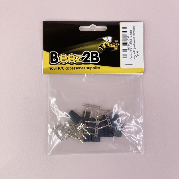 Connecteur type Futaba Femelle (x10) - BEEZ2B BEEC2103F