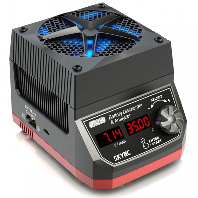 Déchargeur-analyseur de batterie BD250 - SKYRC SKY60013301
