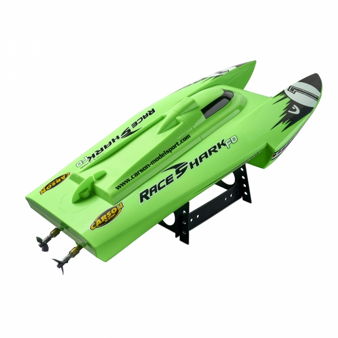 Bateau Race Shark FD 2.4G 100% RTR Vert - CARSON 500108025