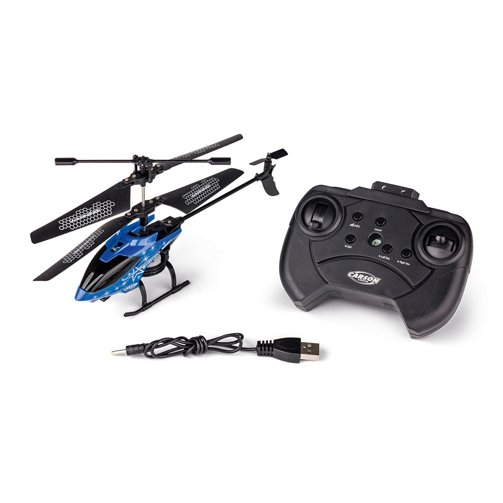 Mini 2 canaux RC hélicoptère plastique bleu usb charge électrique  télécommande avion pour enfants