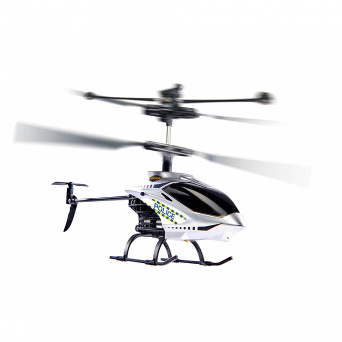 Hélicoptère Police Tyrann 230 Gyro 2.4GHz 100% RTF - CARSON 500507157