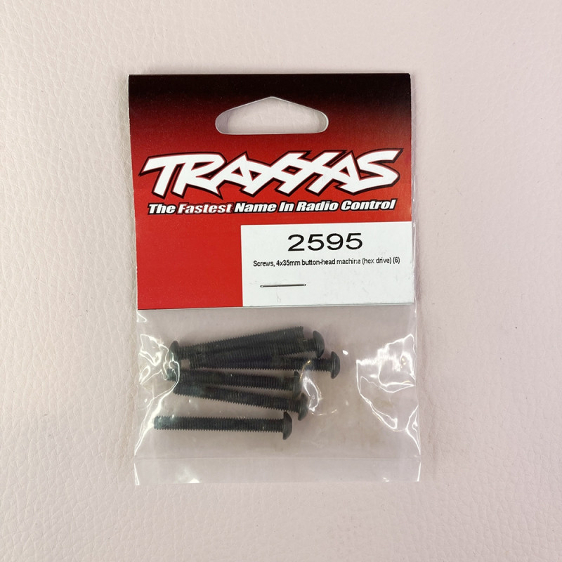 Vis Tête Ronde 4 x 35 mm (x6) - TRAXXAS 2595