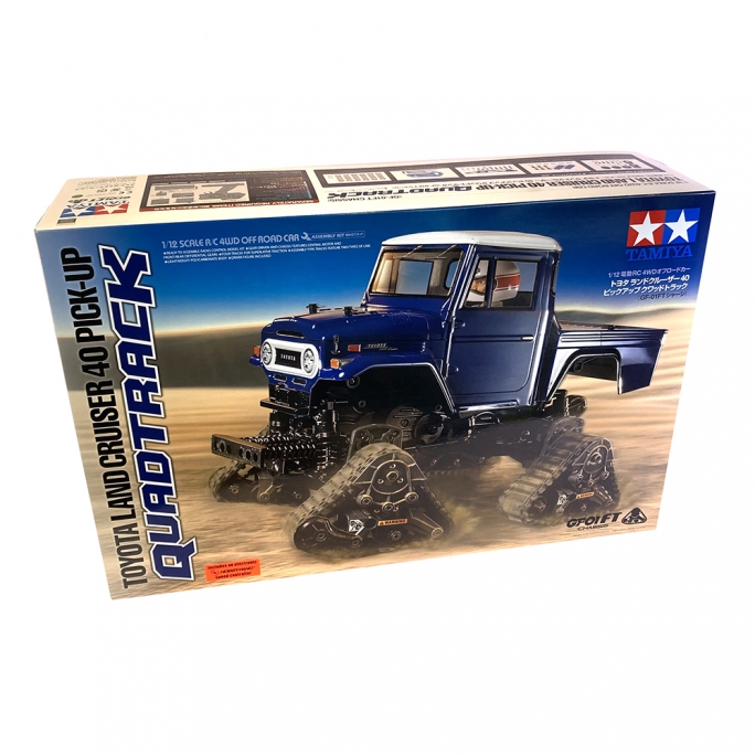 LC40 Pick‐Up Quadtrack GF01FT - TAMIYA 58704 - 1/10