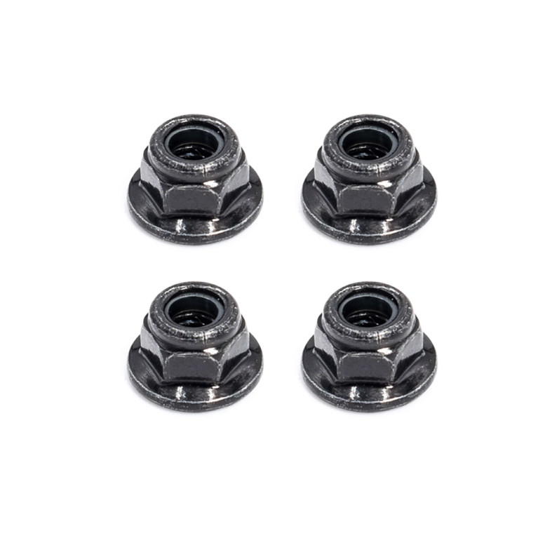 Ecrous de roues M4, Noir (x4) - HOBBYTECH ROG068