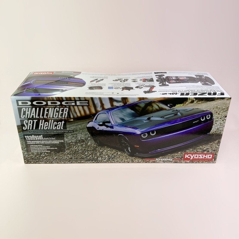 Dodge Challenger SRT 2015 Hellcat, Fazer MK2 L ReadySet - KYOSHO 34415T1 - 1/10