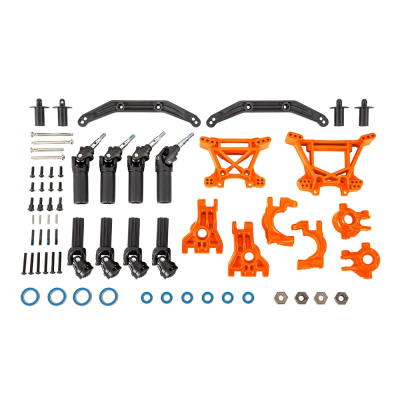 Transmission Renforcée, Upgrade Kit, Orange - TRAXXAS 9080T