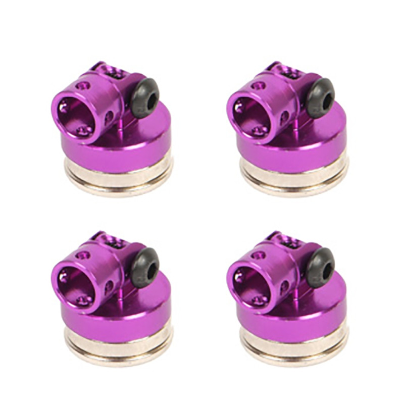 Supports de carrosserie aimantés, pour plots 1/10 (x4) - T2M T422575P