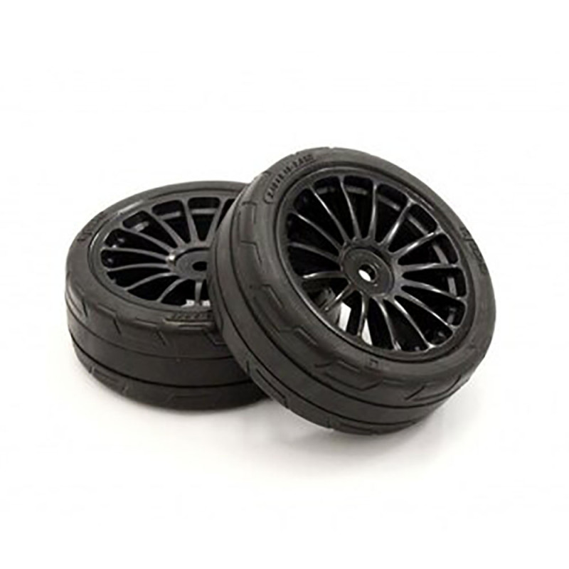 Roues 15 Branches Noires D2 (x2) - KYOSHO FATH702BKM