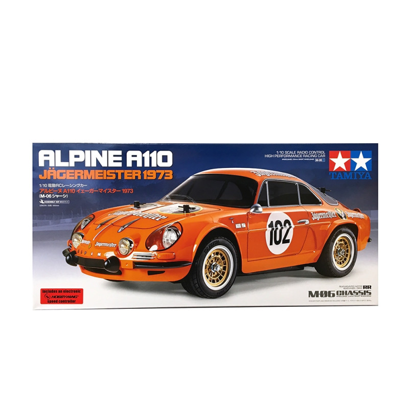 Alpine A110 Jägermeister M06 - TAMIYA 58708 - 1/10