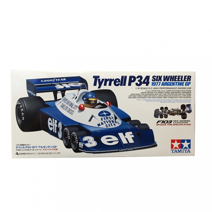 Formule 1 Tyrrell P34 1977 F103 - TAMIYA 47486 - 1/10