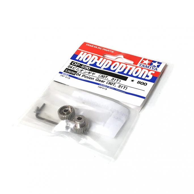 Pignons moteur 30/31T 0,4 - TAMIYA 53690 - 1/10