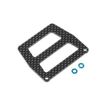 Plaque support de servo en Carbone FF03 - TAMIYA 84410
