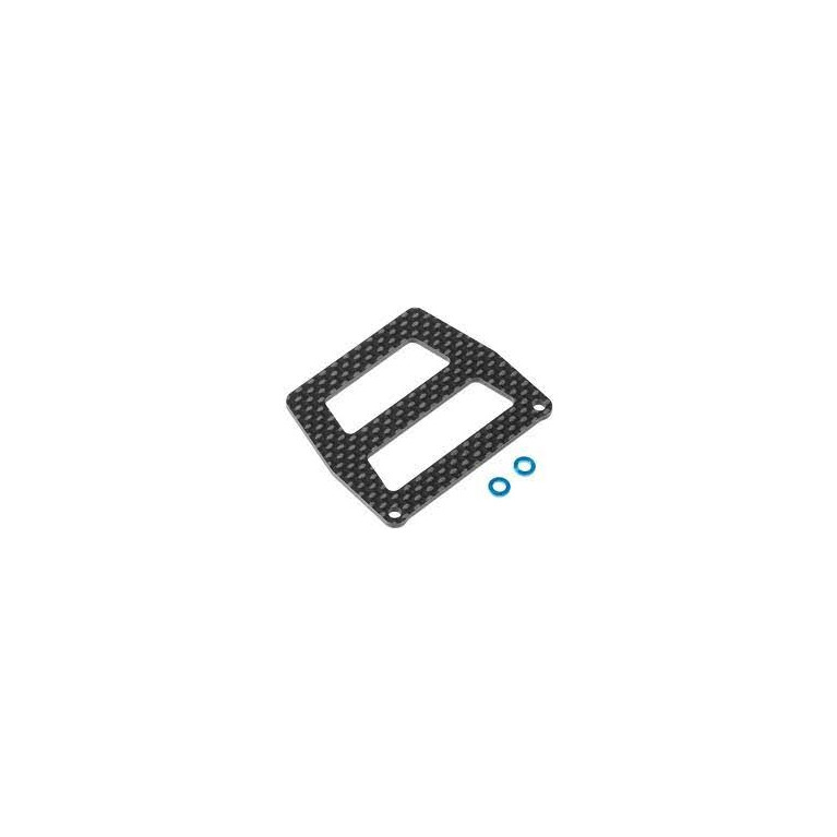 Plaque support de servo en Carbone FF03 - TAMIYA 84410