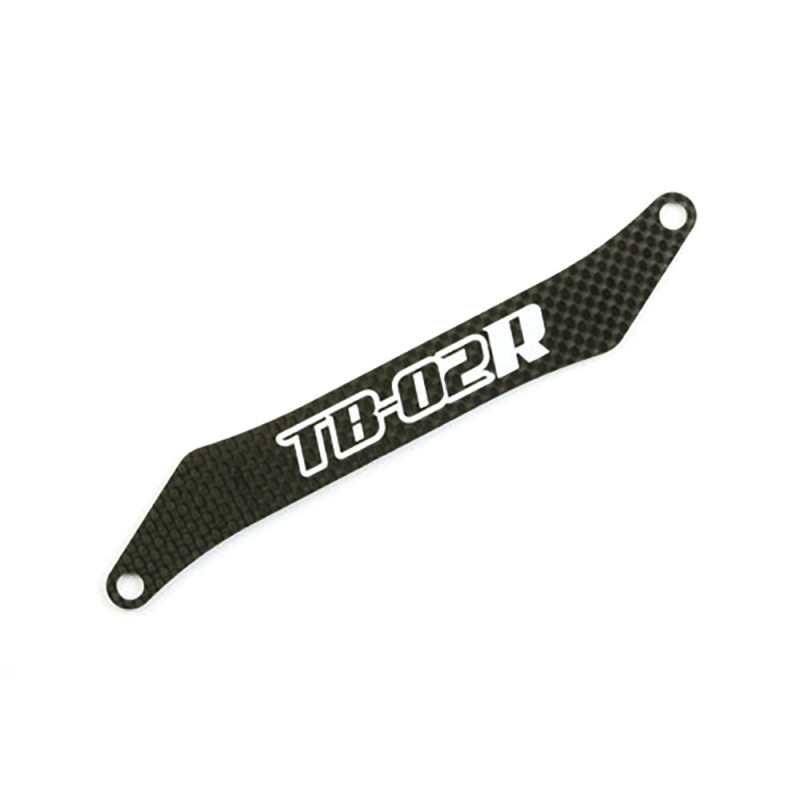 Barrette maintiens d'accus en carbone pour TB02R, TB02 - TAMIYA 4304072