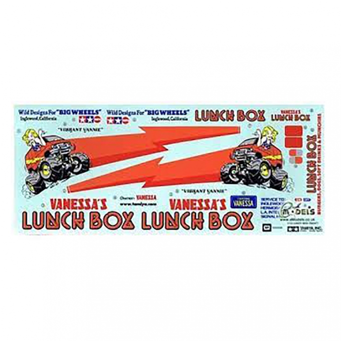 Planche de stickers pour Lunch Box - TAMIYA 9495470