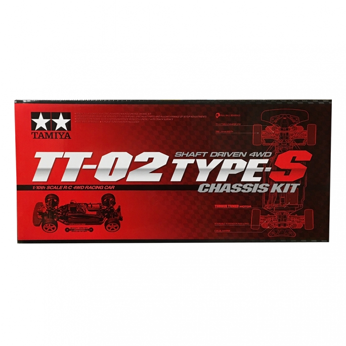 Châssis TT02-S Kit - TAMIYA 58600 - 1/10